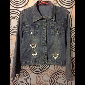 yilukadan Jean Jacket Sz XL